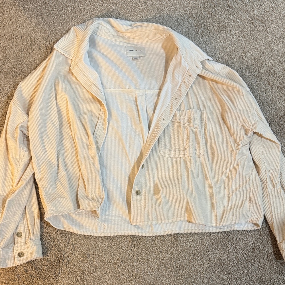 American Eagle Outfitters corduroy button up